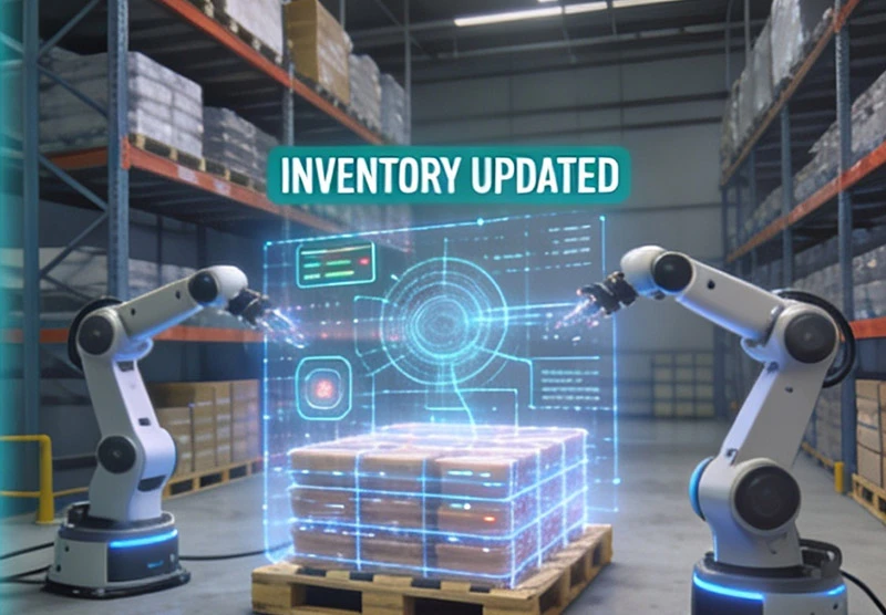 Logistics AI agent development for autonomous warehouse inventory and pallet detection