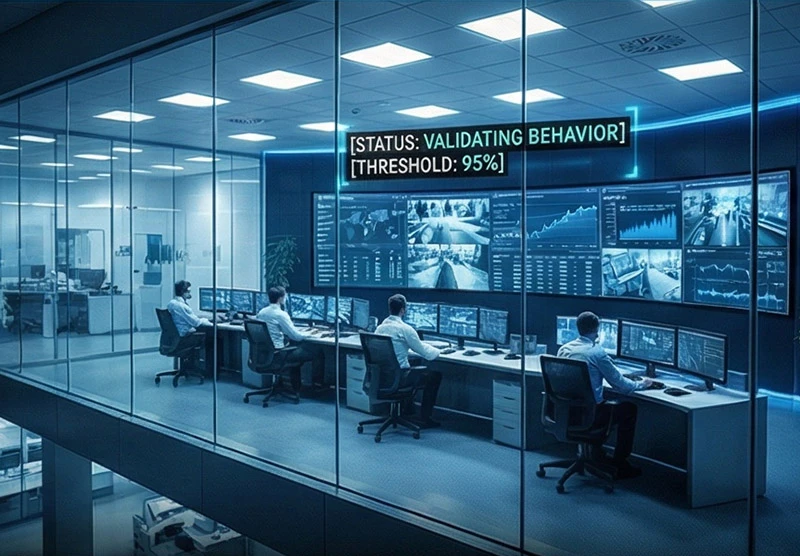 Logistics driver focus monitoring during heavy good handling using TensorVox distracted activity detection