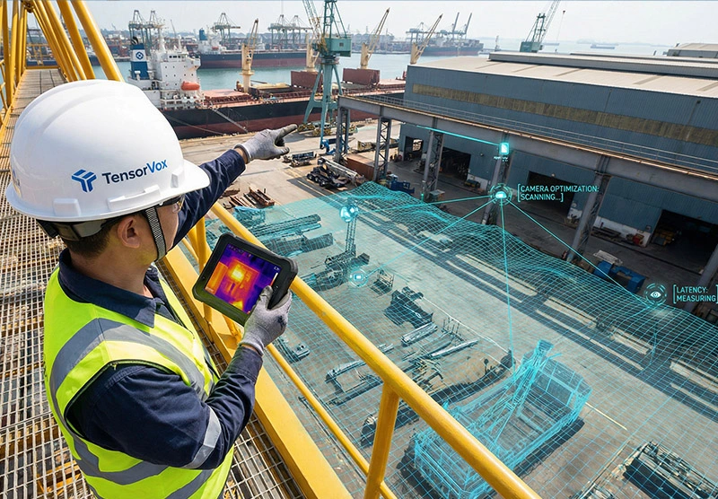 Comprehensive site assessment for professional AI video analytics services