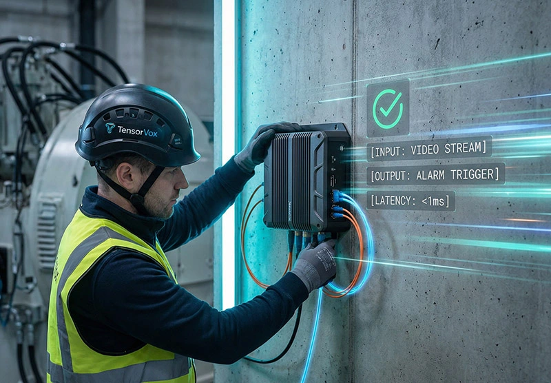 Seamless hardware and software integration of AI video analytics services